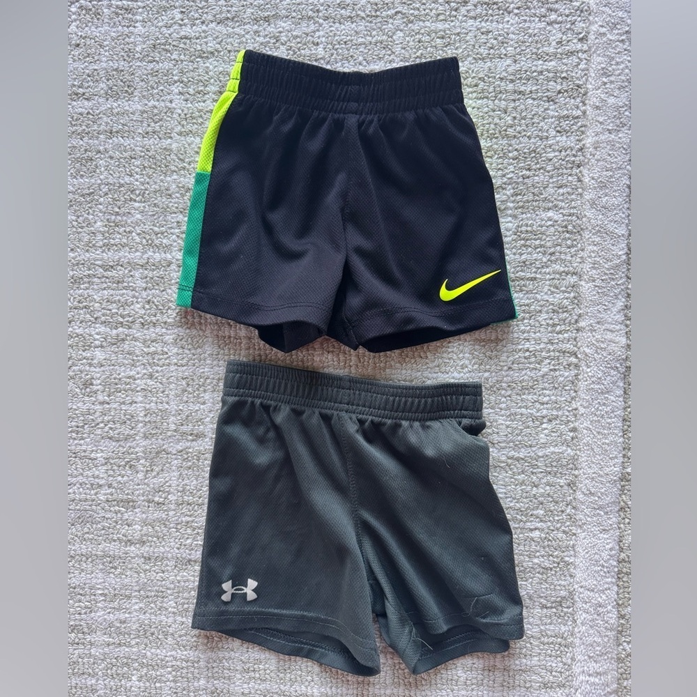 Under Armour and Nike baby Shorts